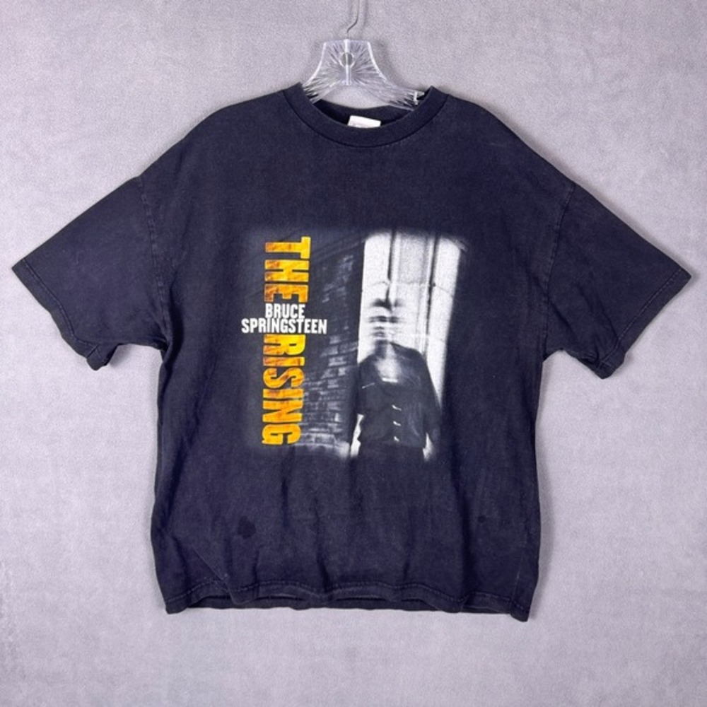 Vintage 2002 Bruce Springsteen The Rising concert tour t-shirt XL USA Made Read!